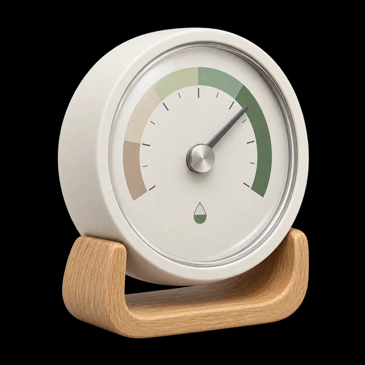 Hygrometer mit Komfortanzeige
