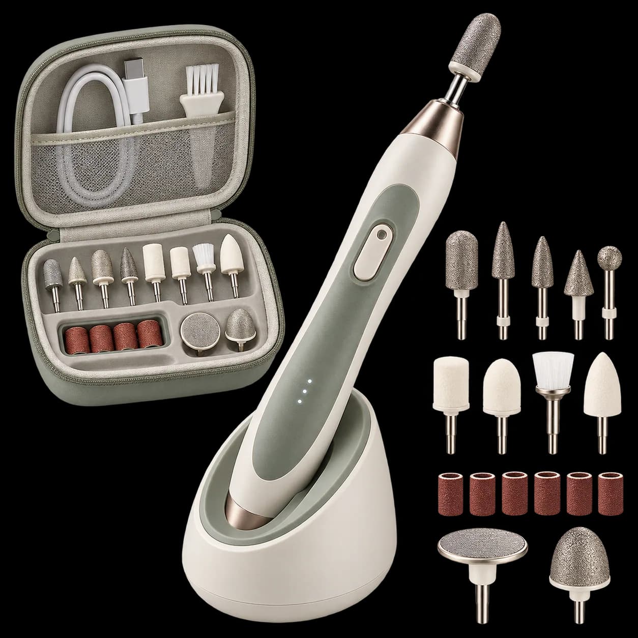 Elektrisches Maniküre-/Pediküre-Set