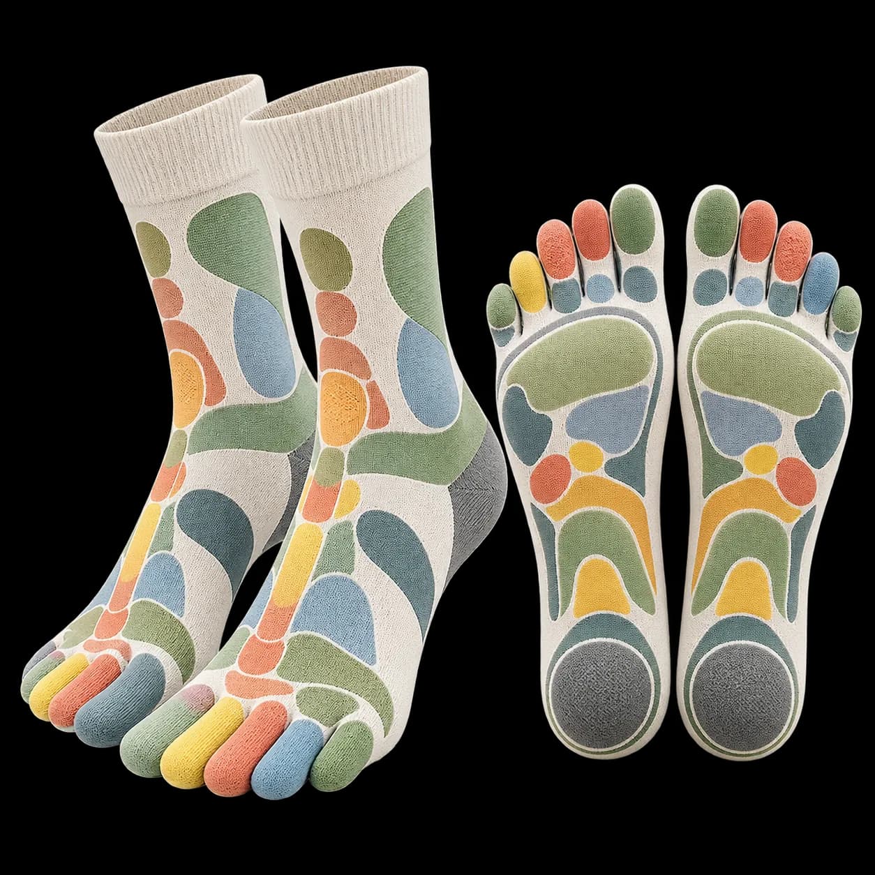 Fußreflexzonen-Socken