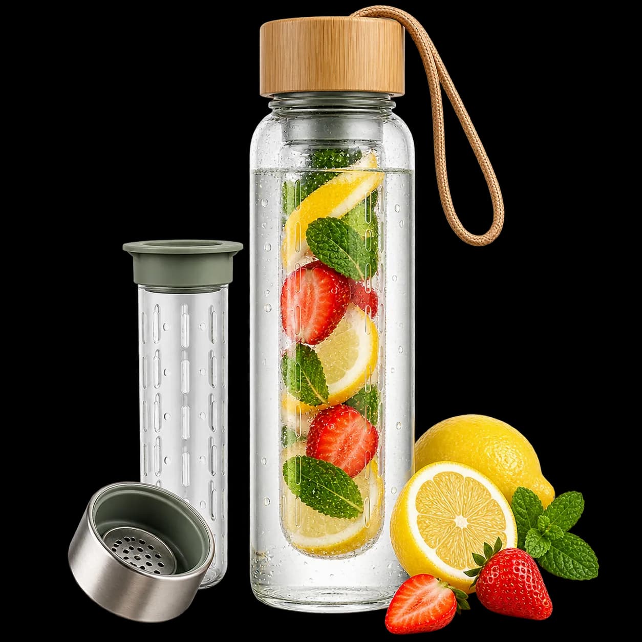 Infuser-Trinkflasche