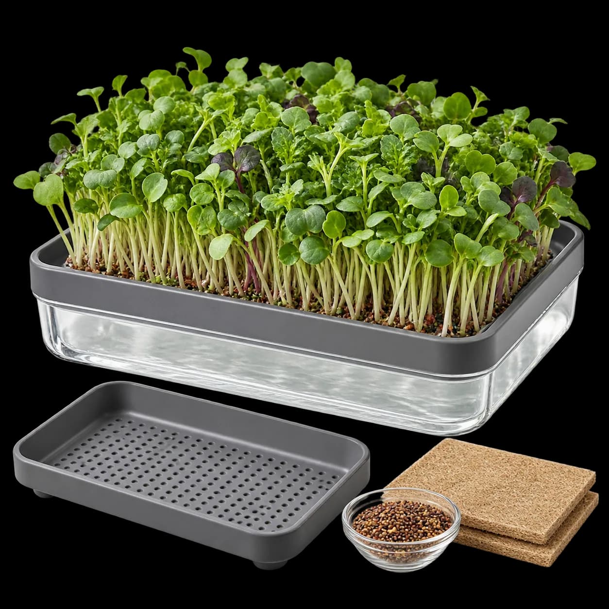 Microgreens-Anzuchtset