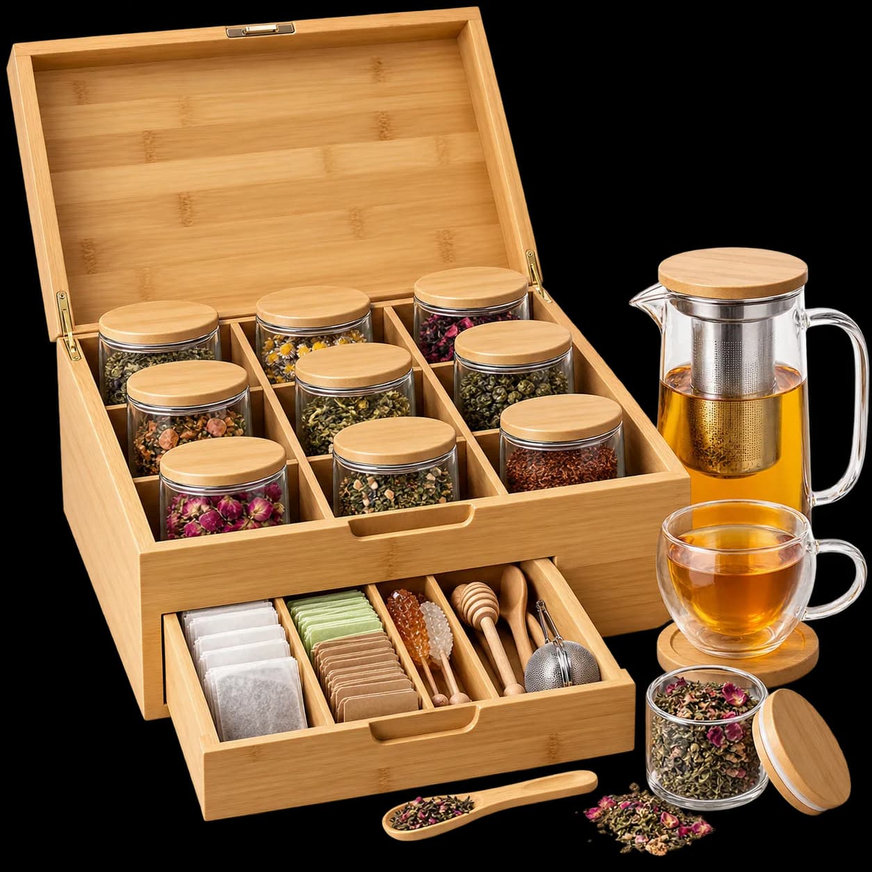 Wellness-Getränkestation / Tea Organizer